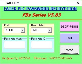 plc hmi password unlock software free download