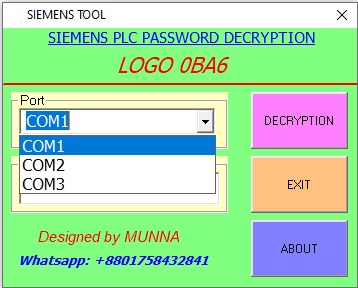 siemens logo plc password unlock