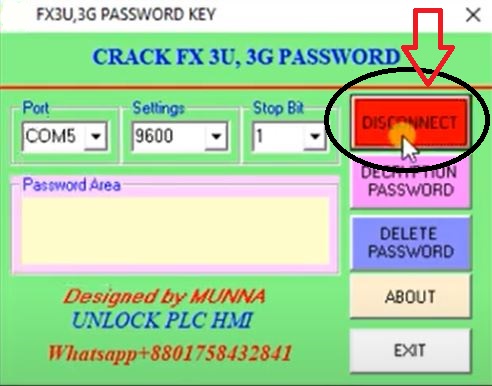 Mitsubishi PLC FX3U Password unlock free Download