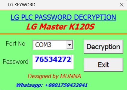ls plc password unlock