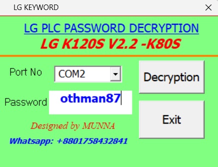 ls plc password unlock